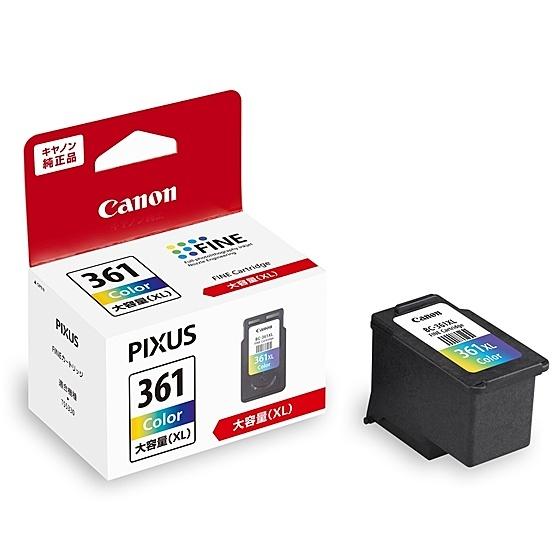 Canon 3726C001 FINE カートリッジ BC-361XL 3色カラー｜pc-express