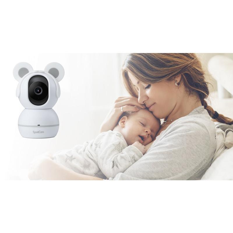 アユート SPC-SPOTCAM-BABYCAM SpotCam Baby Cam ネットワークカメラ / 室内専用 監視 / 赤ちゃん見守…_1