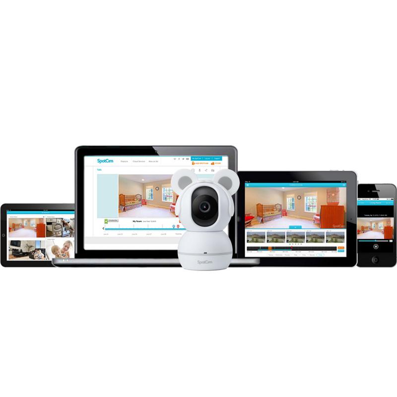 アユート SPC-SPOTCAM-BABYCAM SpotCam Baby Cam ネットワークカメラ / 室内専用 監視 / 赤ちゃん見守…_2