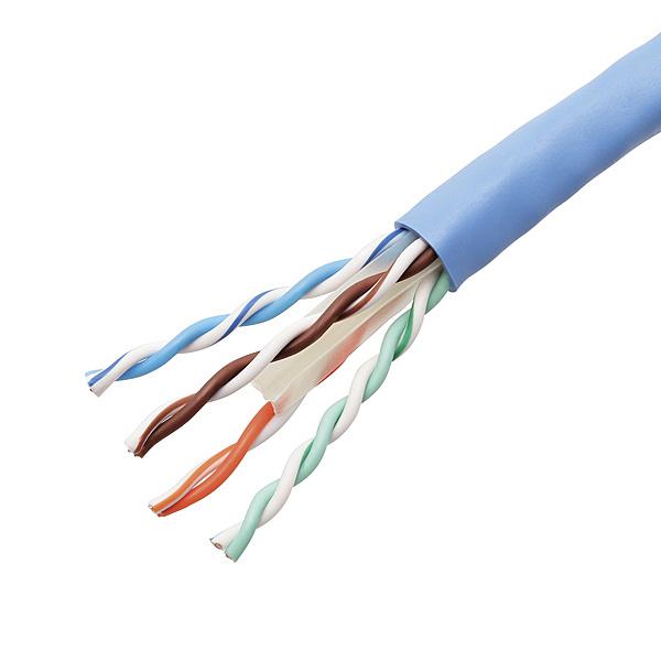 ELECOM LD-GPAL/BU100RS LANケーブル/ CAT6A対応/ EU RoHS指令準拠/ コネクタ無し/ 単線/ リレックス/ 100m/ ブルー |  | 02