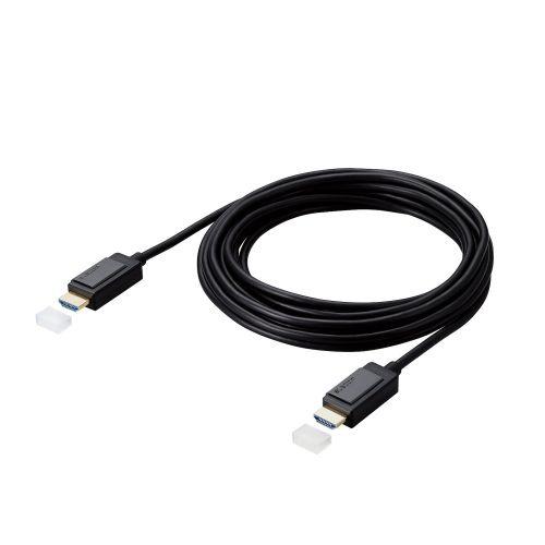 ELECOM DH-HDLOA05BK 長尺HDMIケーブル/ アクティブオプティカル/ 4K対応/ 無給電タイプ/ 5m_1