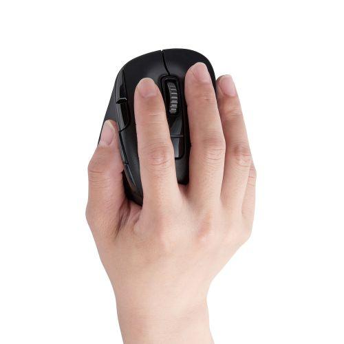 【送料込み】EX-G Pro ELECOM M-XGM50MBSKマウスMサイズ 静音 充電式 Bluetooth5.0マウス “EX-G” 8ボタン Mサイズ - M