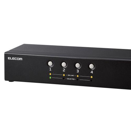 ELECOM KVM-NVXSN4 パソコン切替器(KVM)/ VGA対応/ 4台切替_7