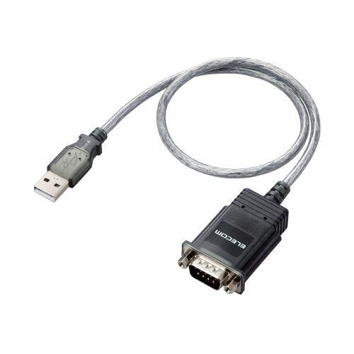 ELECOM UC-SGT2 USB to シリアルケーブル/ USBオス_RS-232C用/ RoHS指令準拠/ グラファイト｜pc-express｜02