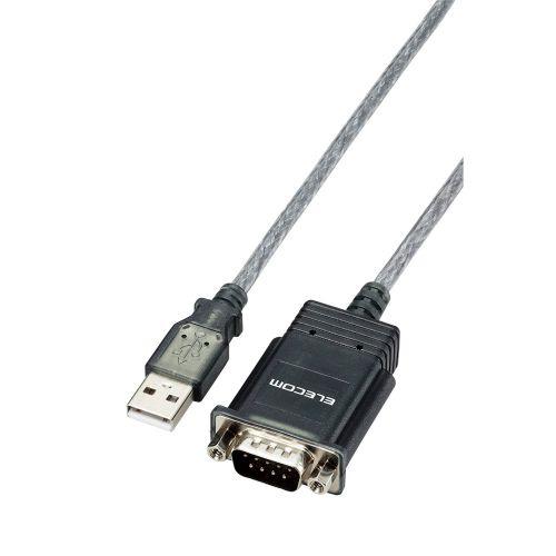 ELECOM UC-SGT2 USB to シリアルケーブル/ USBオス_RS-232C用/ RoHS指令準拠/ グラファイト｜pc-express｜08