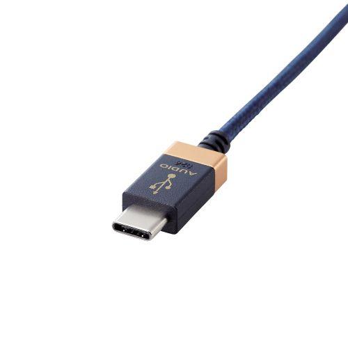 ELECOM DH-CB10 AVケーブル/ 音楽伝送/ USB Type-C to USB2.0 Standard-Bケーブル/ USB2.0/ 1.0m/ ネイビー｜pc-express｜04