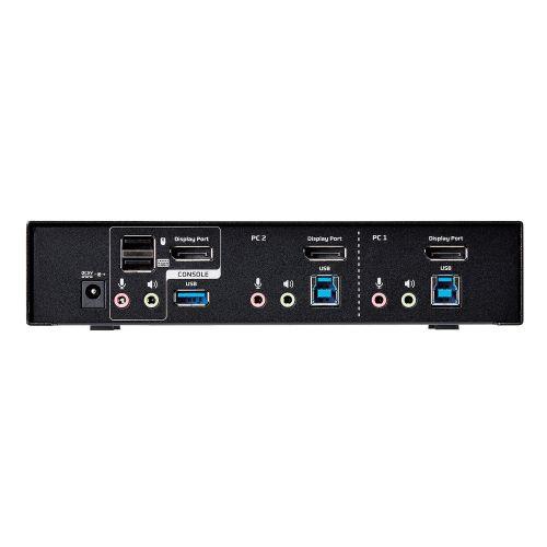 ELECOM KVM-NDUS2 パソコン切替器(KVM)/ DisplayPort/ 2ポートの画像