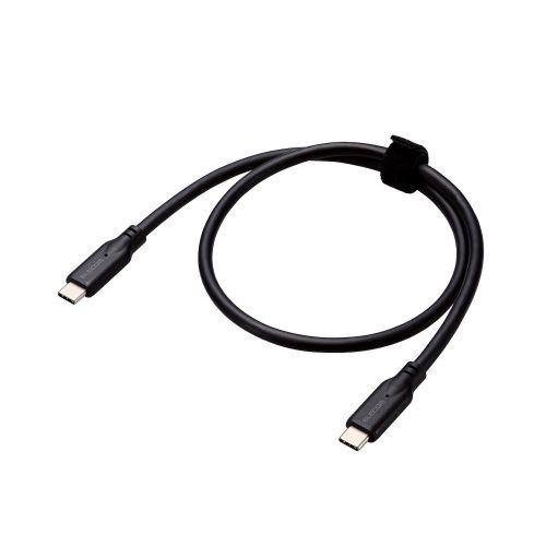 ELECOM MPA-CC1G05BK USB Type-C to USB Type-Cケーブル/ USB10Gbps/ 100W対応/ スタンダード/ 0.5m/ ブラック｜pc-express｜02