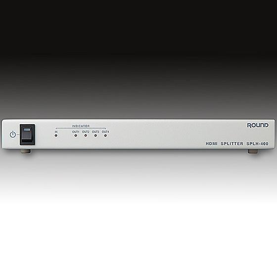 ラウンド SPLH-400 HDMI4分配器（1入力4出力、DVI-D対応、業務用、外部制御対応）｜pc-express｜03