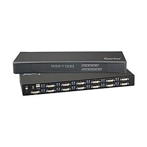 オースチンヒューズエレクトロニクス CV-1201D DVI-D対応12ポートKVMスイッチ
