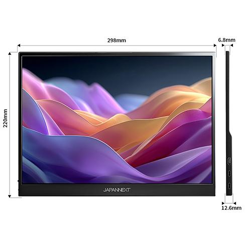JAPANNEXT JN-MD-IPS135FP 液晶ディスプレイ 13.5型/ 1920×1280/ HDMI、USB Type-C/ ブラック/ スピーカー有/ 2年保証_2