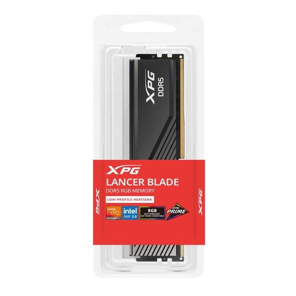 最新の激安 A-DATA Technology AX5U6000C3016G-SLABRBK XPG LANCER BLADE RGB Black DDR5-6000MHz U-DIMM 16GB×1 30-40-40 SINGLE TRAY