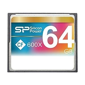 シリコンパワー SP064GBCFC600V10 コンパクトフラッシュカード 600倍速 64GB 　5年保証