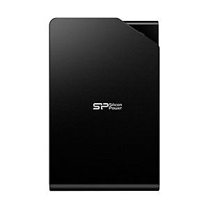 シリコンパワー SP020TBPHDS03S3K USB3.0/ 2.0対応 Stream S03 ポータブルHDD 2TB