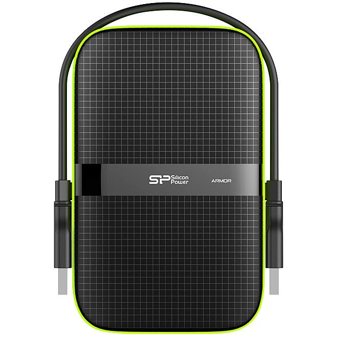 シリコンパワー SP020TBPHDA60S3K (耐衝撃 生活防水) USB3.0/ 2.0対応