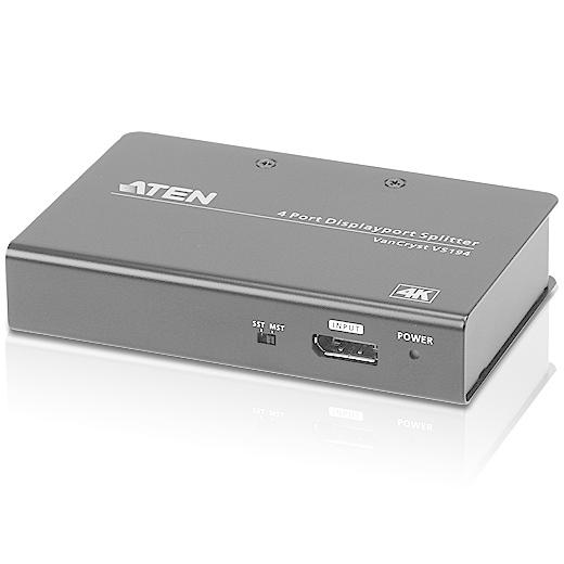 ATEN VS192 DisplayPort 2分配器（4K/ 60Hz対応）