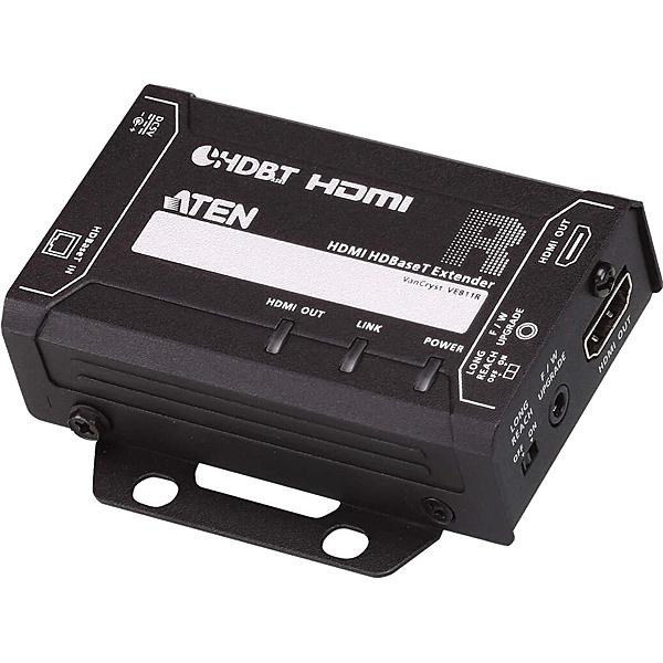 ATEN VE-811 HDMIツイストペアケーブルエクステンダー ATEN VE811 HDMIツイストペアケーブルエクステンダー(4K対応) : PC&