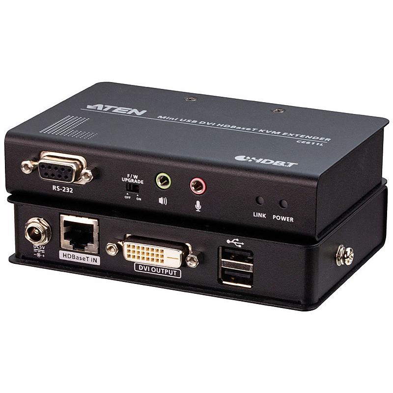 ATEN CE611 USB DVI ミニKVMエクステンダー