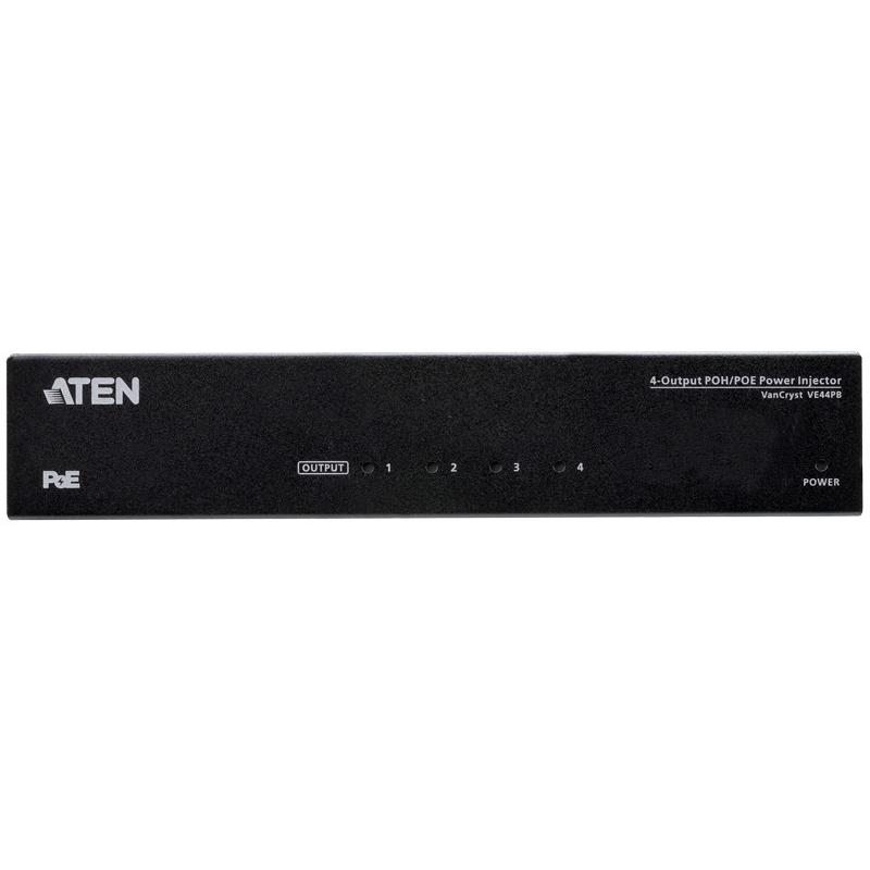 ATEN VE44PB 4出力PoH/ PoEパワーインジェクター_1