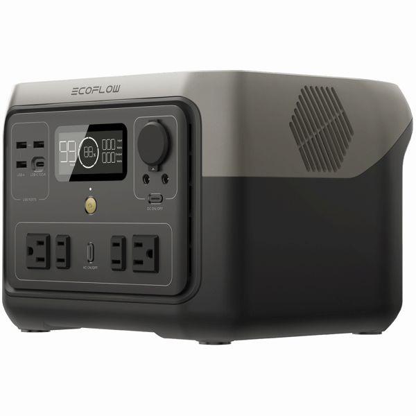 EcoFlow ZMR610-B-JP RIVER 2 Max （ポータブル電源 512Wh） : PC&家電 