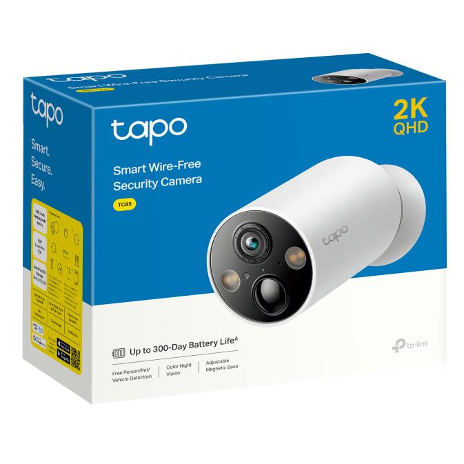 TP-LINK TC85(EU) フルワイヤレスセキュリティカメラ : PC&家電
