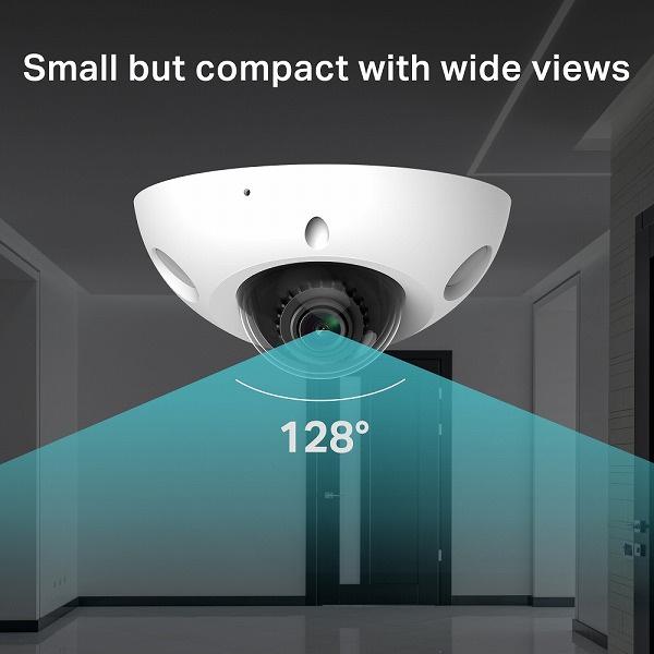 TP-LINK VIGI C230I Mini(2.8mm)(UN) 3MPドーム型IRネットワークカメラ 