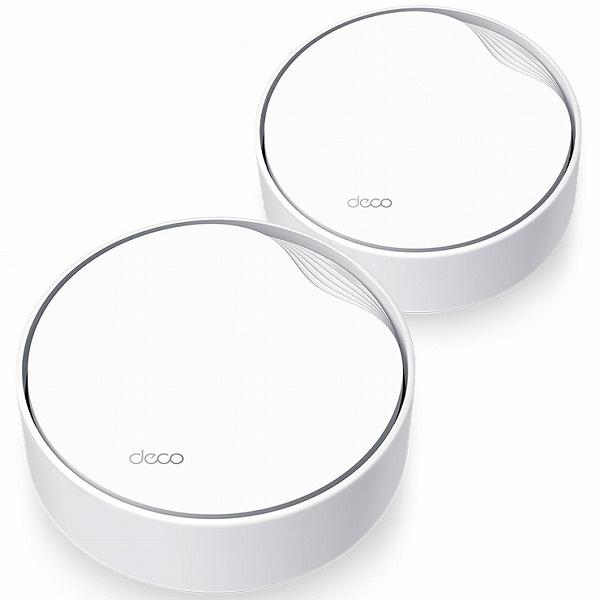 TP-Link Deco X50-PoE 2パック TP-LINK Deco X50-PoE(2-pack)(US) AX3000 PoE対応メッシュWi-Fi 6