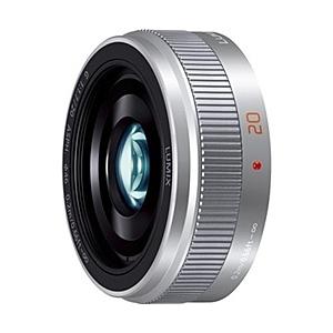 Panasonic H-H020A-S デジタル一眼カメラ用交換レンズ LUMIX G 20mm/ F1.7 II ASPH. （シルバー）｜pc-express