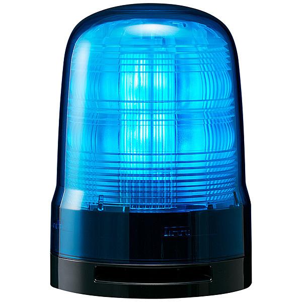 パトライト SF10-M1KTB-B 中型LED回転灯 青 DC1224V ブザー付き