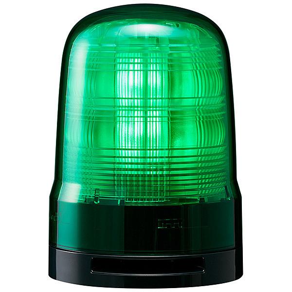 パトライト SF10-M1KTB-G 中型LED回転灯 緑 DC1224V ブザー付き
