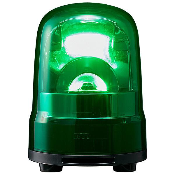 パトライト SKH-M2JB-G 中型LED回転灯 緑 AC100240V ブザー付き
