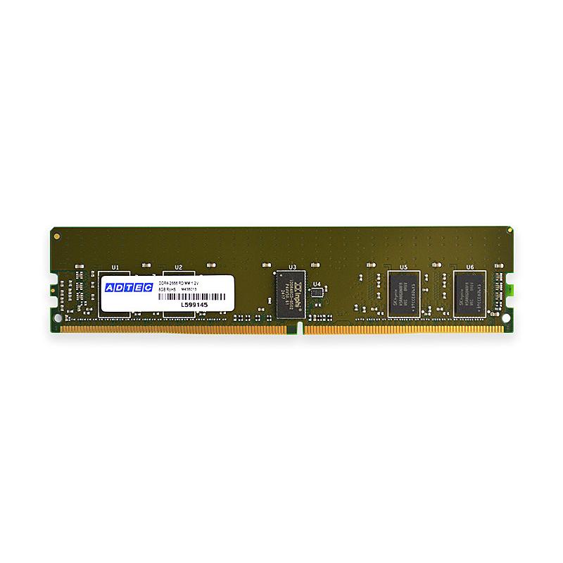 アドテック ADM2933D-R8GSB4 Mac用 DDR4-2933 288pin RDIMM 8GB×4枚 シングルランク