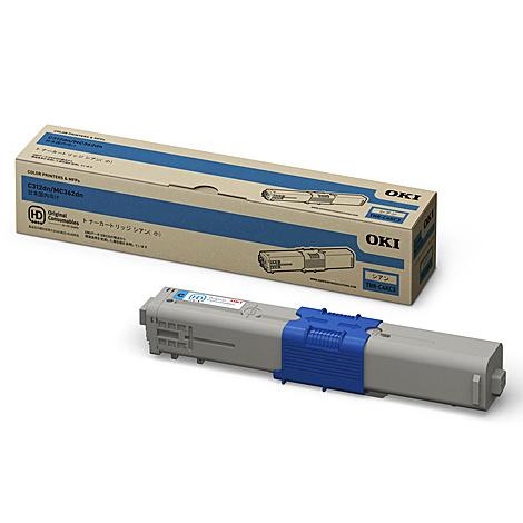 OKI TNR-C4KC3 トナーカートリッジ(小) シアン (MC362dn(w)/ C312dn)