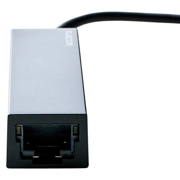ELECOM EDC-FUA2-B 有線LANアダプタ/ USB2.0/ Type-A/ ブラック｜pc-express｜02