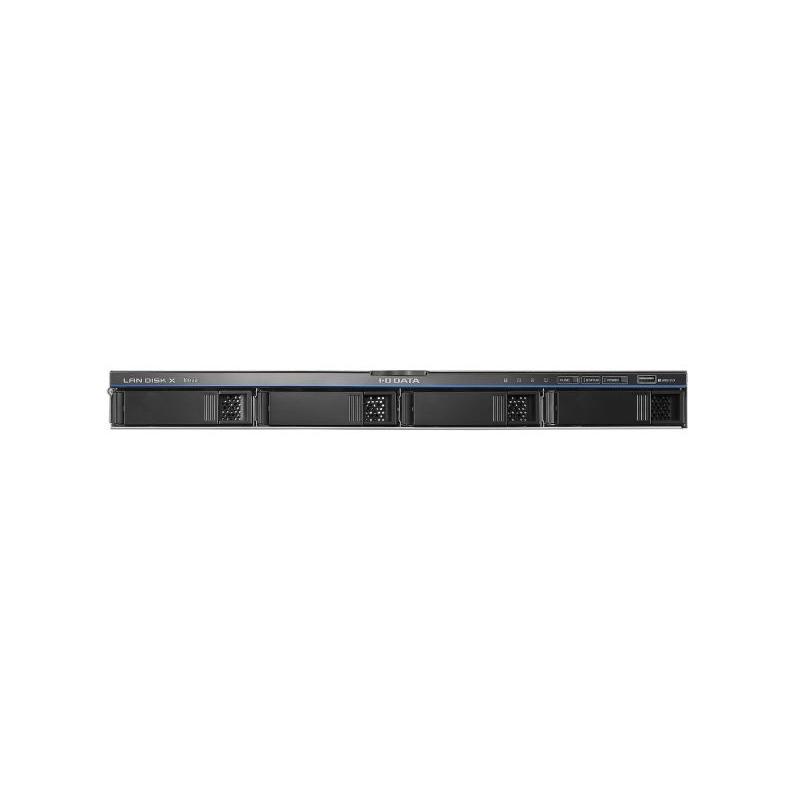 IODATA HDL4-XA8-UB 10GbE＆マルチギガビット Linux 法人向け 4ドライブ 1UラックマウントNAS 8TB （5…_1
