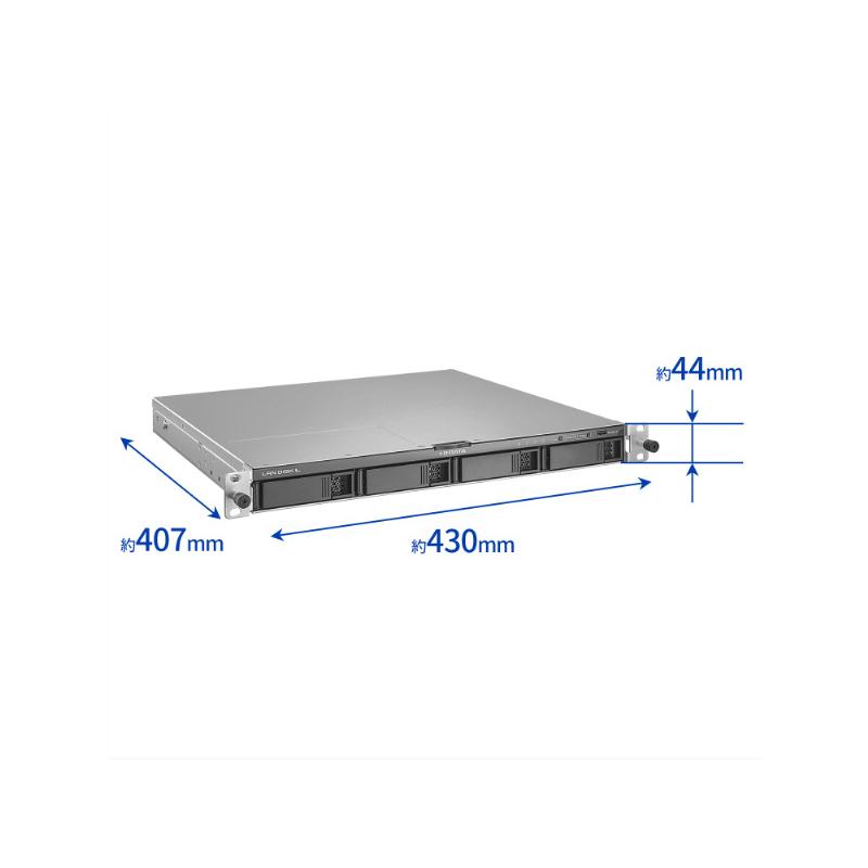 IODATA HDL4-LV32U 法人向け4ドライブラックマウントNAS（ネットワークHDD） 5年保証 32TB_1