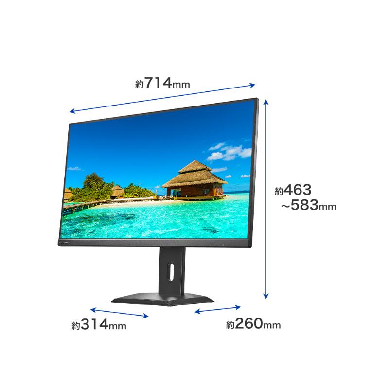 アイオーデータ LCD-CU321D-FX ワイド液晶ディスプレイ 31.5型/ 3840 