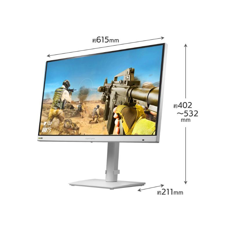 280Hz対応の27インチWQHD有機ELモニター「KH-GDQ271UEL」がアイ・オー 