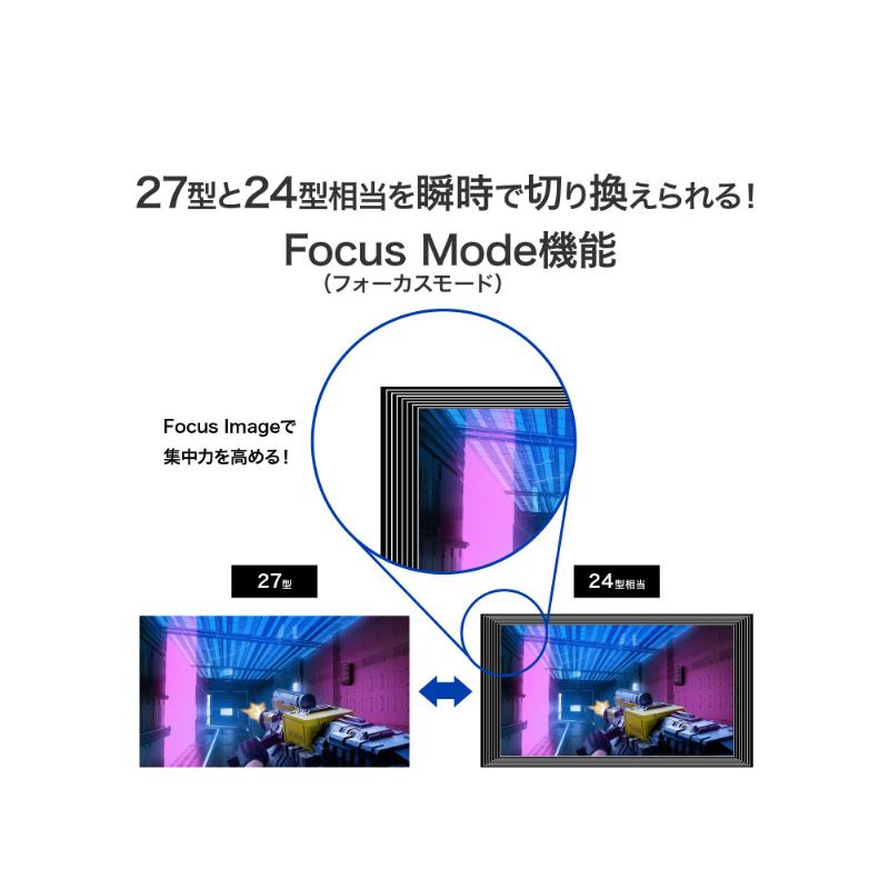 IODATA LCD-GDU271JLAQD ゲーミング液晶ディスプレイ 27型/ 3840×2160/ HDMI(HDCP 2.3)×2、DisplayPort(HDCP 2.3…_4