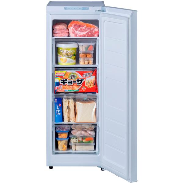 アイリスオーヤマ IUSN-8A-W スリム冷凍庫 80L ホワイト : PC&家電