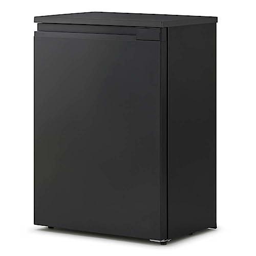 アイリスオーヤマ冷蔵庫　IRSN-7A-Bブラック【新品未使用】 アイリスオーヤマ IRSN-7A-B 奥行スリム冷蔵庫 66L ブラック : PC&家電