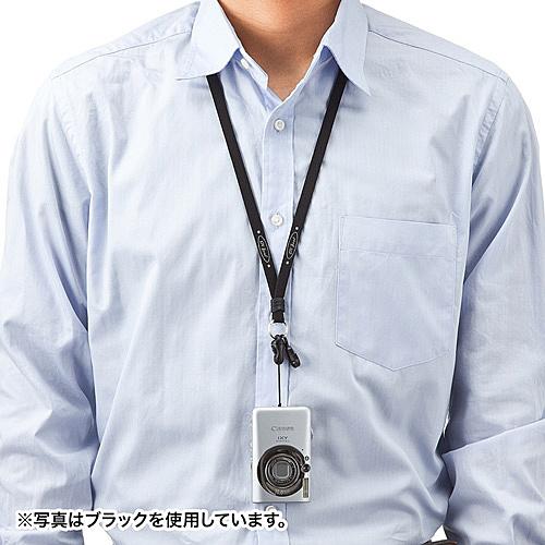 サンワサプライ DG-ST16BL ネックストラップ（10mm幅・ブルー）｜pc-express｜06