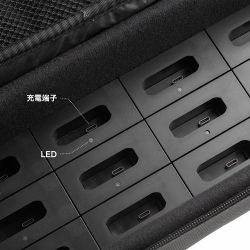 サンワサプライ MM-WGS5-CL12 ワイヤレスガイド用充電器（12台用）_3