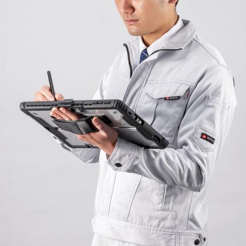 サンワサプライ PDA-SF10BK Surface Pro 9用耐衝撃ケース（ハンドベルト・ペンホルダー付き）｜pc-express｜06