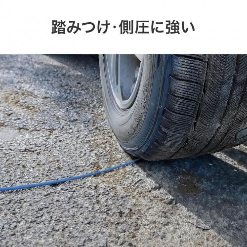 サンワサプライ HKB-RB2LCLC1-20 ロバスト光ファイバケーブル（シングル9μm、2芯、LC×2-LC×2、20m）_4