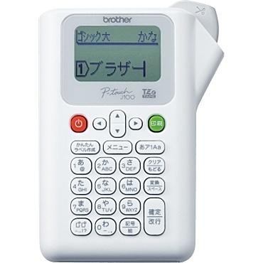 ブラザー PT-J100W ラベルライター P-touch J100 ホワイト｜pc-express