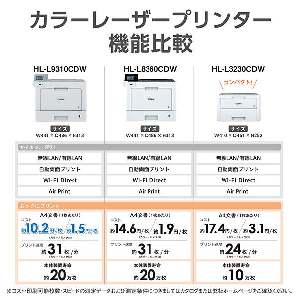 プリンタ レーザープリンター 本体 ブラザー HL-L3230CDW A4 プリンタ レーザープリンター 本体 ブラザー HL-L3230CDW A4