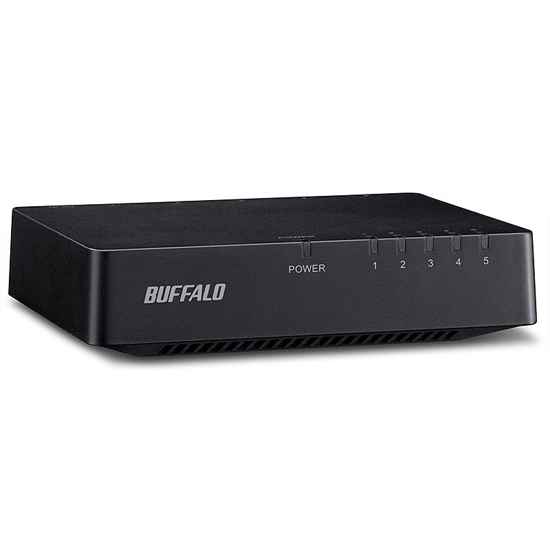 バッファロー LSW4-TX-5EPL/BKD 10/ 100Mbps対応 スイッチングHub プラスチック筐体/ 電源外付けモデル（マ…｜pc-express｜04