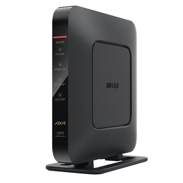 在庫目安 あり バッファロー Wsr 1800ax4 Dbk 無線lan親機 Wifiルーター 11ax Ac B A Ipv6対応 安心と信頼 Wifi6 11 574mbps N ブラック G