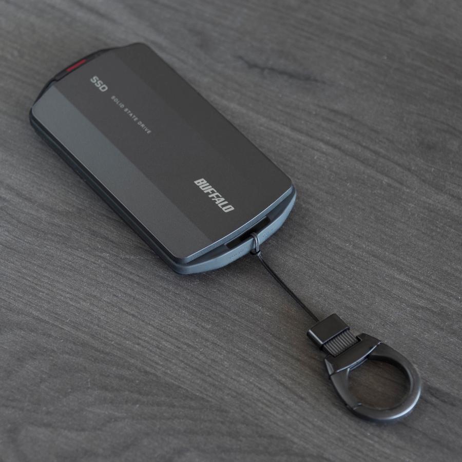 バッファロー SSD-PHP2.0U3BA/D 外付けSSD ポータブル USB3.2 Gen2対応